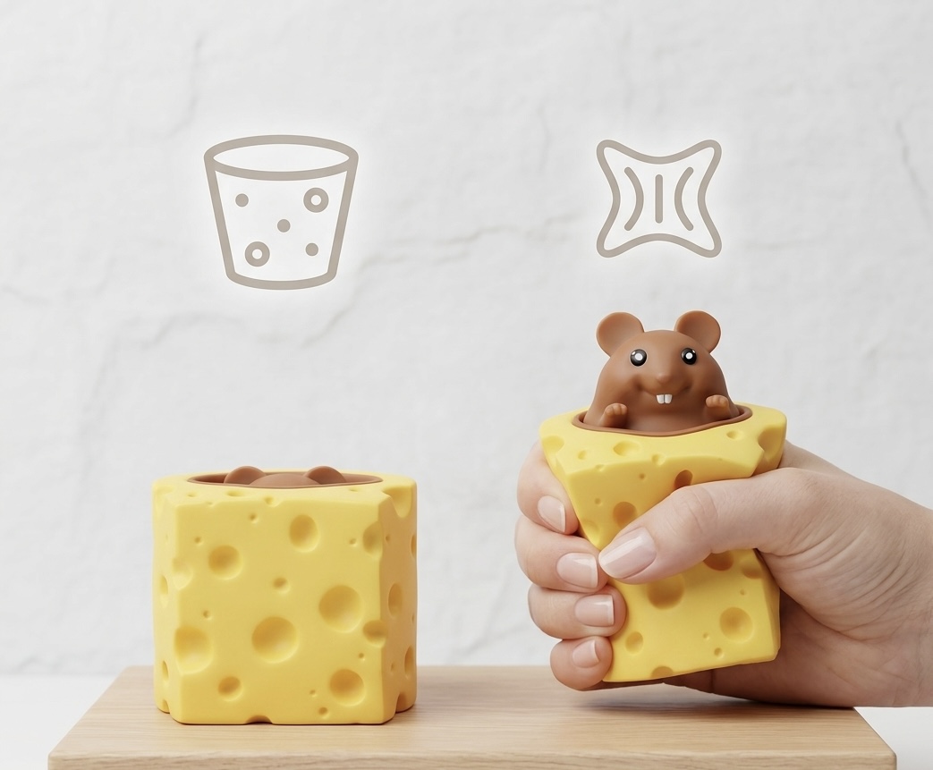 Ovly Squeezing Squirrel Cup Toys Decompression